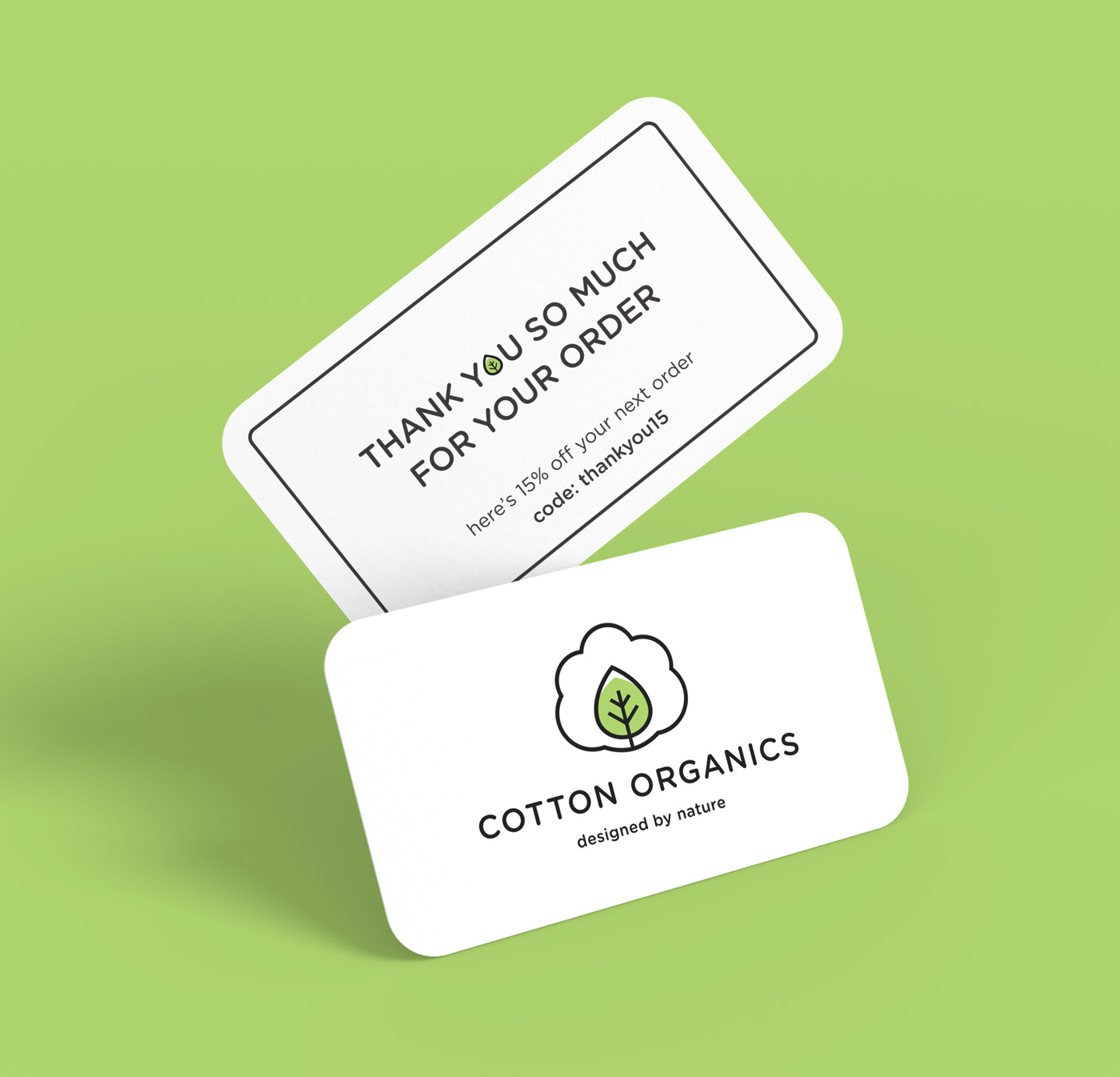 Cotton Organics Coupon Card