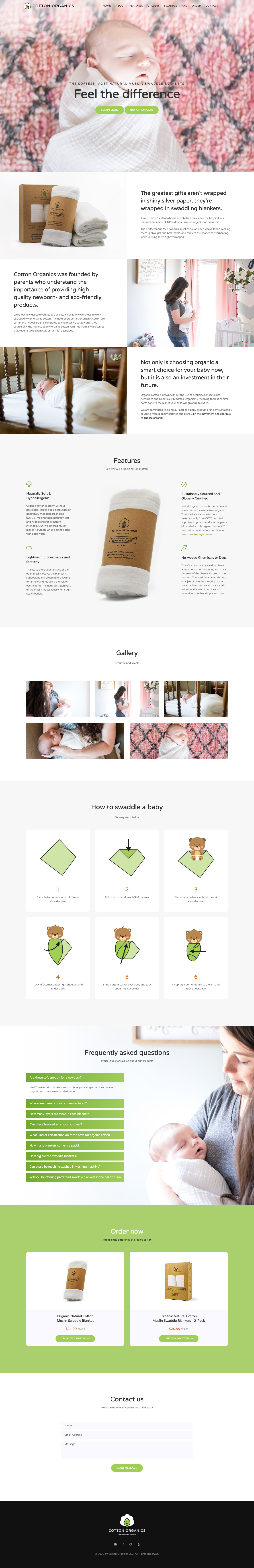 Cotton Organics Website (Full)